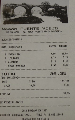 Meson Puente Viejo Puente Arce