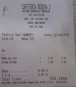 Santander restaurante Bedoya 2