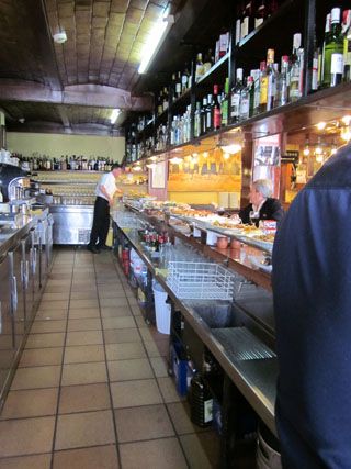 Barra restaurante Marinero Castro Urdiales