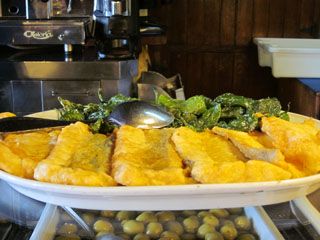 Bacalao rebozado restaurante Marinero Castro Urdiales