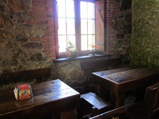 Comedor restaurante la Chata Cantabria