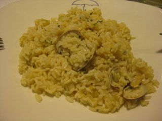 Arroz con Chirlas Vista Restaurante la Pirula Santander