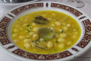 Alubias Blancas con almejas Mizmaya Hoznayo