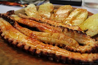 Pulpo a la brasa Restaurante Parrila El Carmen Cosio