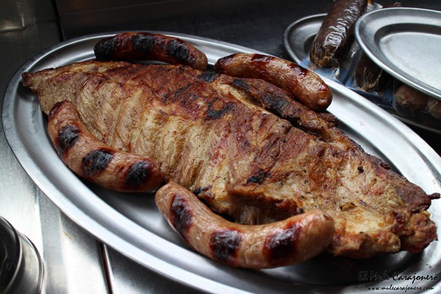 Carne a la brasa Restaurante Parrila El Carmen Cosio