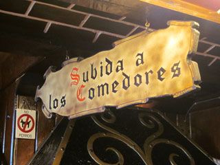 Subida comedor Segoviano Restaurante Castro Urdiales