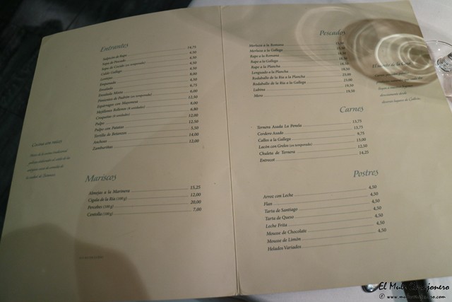 Restaurante la Penela Coruña Galicia