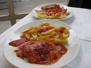 Bacalao Tomate la cubana Santander