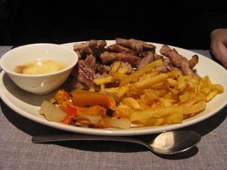 Tiras secreto iberico Restaurante Dias de Sur Santander