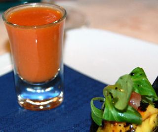 Gazpacho Restaurante Sixtina Santander