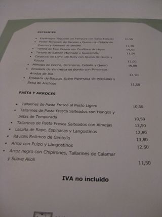 Restaurante Piedras Blancas Santander