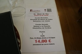 Meson restaurante el Castellano Santander