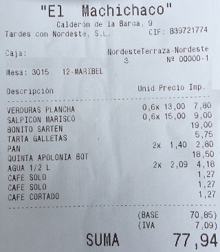 Taberna El Machi Santander