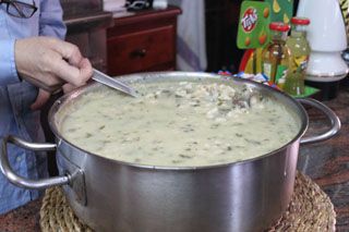 Alubias con almejas Marisqueria Quique Comillas Cantabria