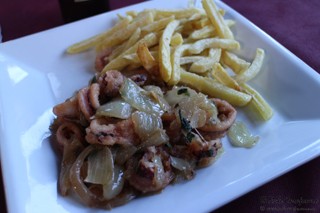 Maganos encebollados Restaurante Abuela Maria Cueto