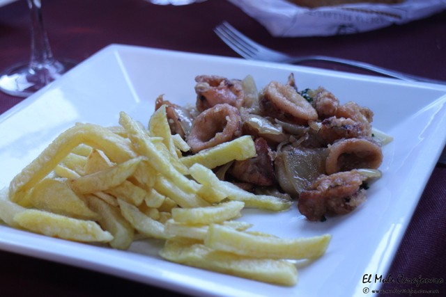 Maganos encebollados Restaurante Abuela Maria Cueto