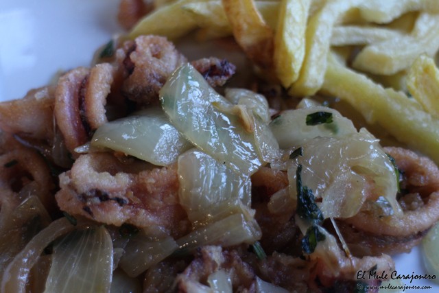 Maganos encebollados Restaurante Abuela Maria Cueto