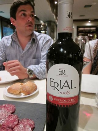 Erial 2008 Carlos del Portillo Cata Ibericos Iberselec Restaurante Sal Santander
