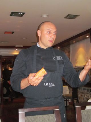Andres Cata Ibericos Iberselec Restaurante Sal Santander
