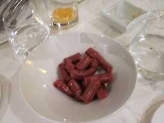 Chistorra Cata Ibericos Iberselec Restaurante Sal Santander