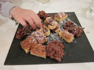 Postre Cata Ibericos Iberselec Restaurante Sal Santander
