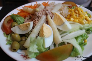 Ensalada restaurante Hijos de Gelin Santander 