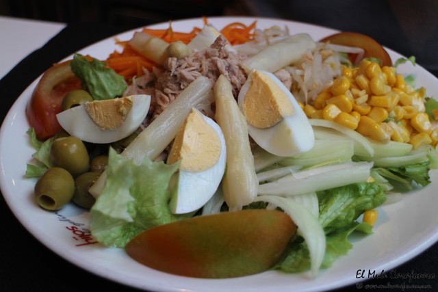 Ensalada restaurante Hijos de Gelin Santander 