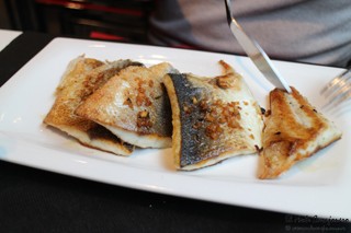 Lubina a la plancha restaurante Hijos de Gelin Santander 