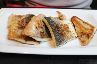 Lubina a la plancha restaurante Hijos de Gelin Santander 