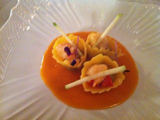2012 butterfly ravioli bogavante