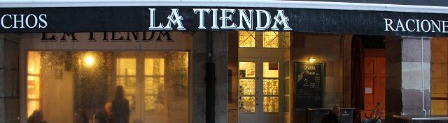 la tienda front