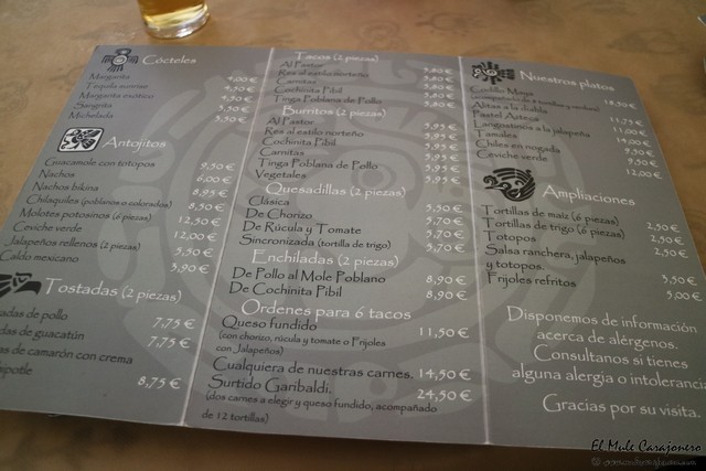 Cantina Plaza Garibaldi Santander restaurante Mexicano