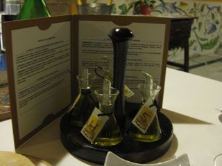 Degustacion aceites Puente Arce Restaurante El Nuevo Molino