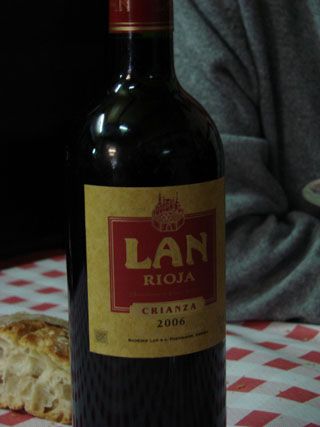 vino de la casa Fuente de Santander