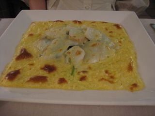 Gajos de Bacalao Gratinados Restaurante Nuevo Segoviano Santander