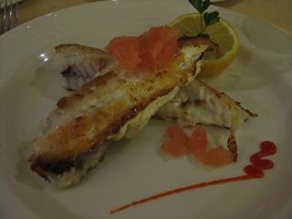 Lomos de sapito a la plancha Astillero Restaurante Teatro