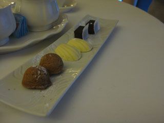 petit fours El Serbal Santander Restaurante