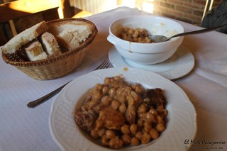 Garbanzos Guisados en Pejanda Casa Molleda