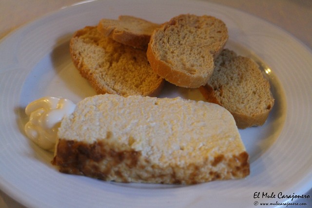 Puding de puerros El Tropezón Herrería 