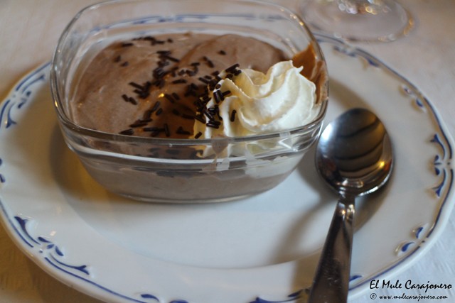 Muosse de Chocolate El Tropezón Herrería 