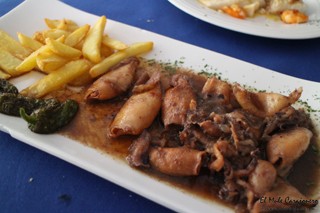 Maganos encebollados Restaurante La Bocana Santander