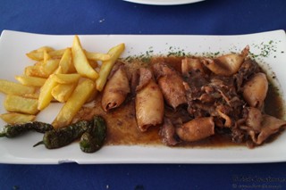 Maganos encebollados Restaurante La Bocana Santander