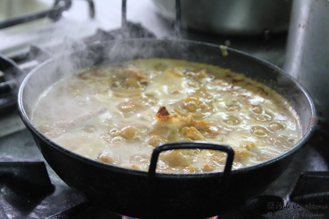 Arroz Caldoso con bogabante Restaurante Arrnia Loungue