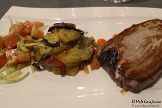 Atun a la plancha Restaurante Paladar y Tomar Santander