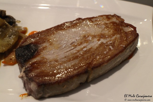 Atun a la plancha Restaurante Paladar y Tomar Santanderr