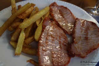 Filetes de Lomo Adobado Restaurante Tinin Puente Arce
