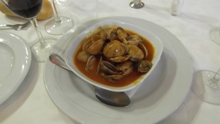 Almejas restaurante La Barca de Treto 