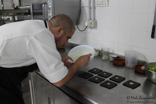 Preparacion Cena de gala las Cocinas del Titanic en Las Carolinas