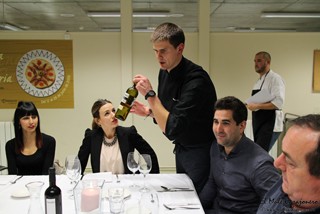 Preparacion Cena de gala las Cocinas del Titanic en Las Carolinas