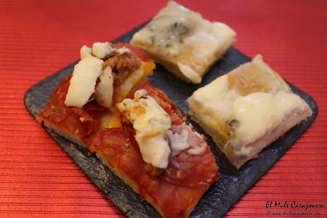 Pizza romana en il Boccone Santander